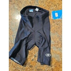 PERFORMANCE Padded Black Cycling Bike Shorts Mens Size XL inseam 11" (A59)